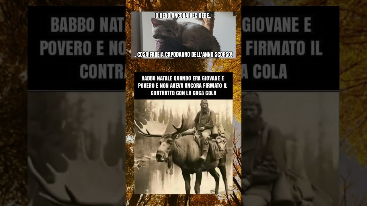 Meme italiani - Devo ancora decidere cosa fare a Capodanno dell'anno scorso - Babbo Natale giovane