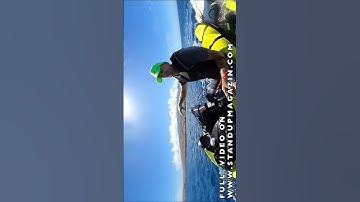Learning to foil behind a boat or jet ski