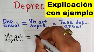 Como calcular la DEPRECIACION de Activos Fijos en Colombia