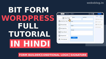Choosing The Right Form Builder Bit Form vs Gravity Form | Bit Form Wordpress Tutorial | In Hindi