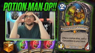 Forcing My Opponents to Concede w/ Potionmaster Putricide | Savjz Hearthstone