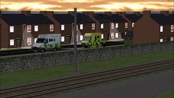 Leeds - Doncaster route OpenBVE animations