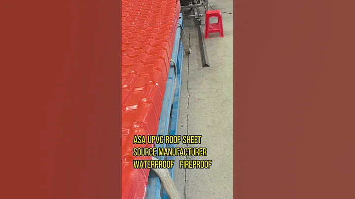 ASA UPVC ROOF SHEET!SOURCE MANUFACTURER! #youtube #diy #building #b2b #factory #pvc  #highquality