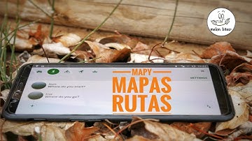 Aplicación MOVIL Mapas y TRACKING MAPY Buena Bonita Barata