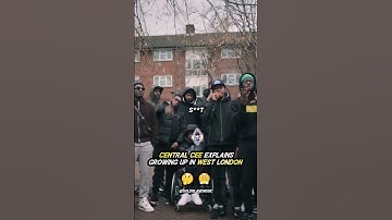 Central Cee EXPLAINS growing up in WEST LONDON 🤔😤