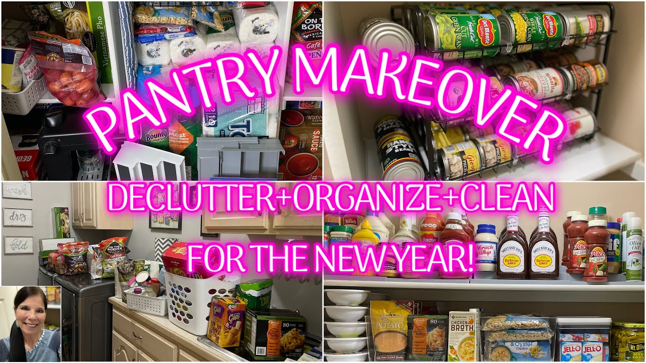 DECLUTTER AND ORGANIZE | PANTRY ORGANIZING | PANTRY ORGANIZATION IDEAS
