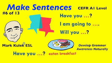 Have you?, I am going to, Will you? - Grammar patterns | Mark Kulek - ESL