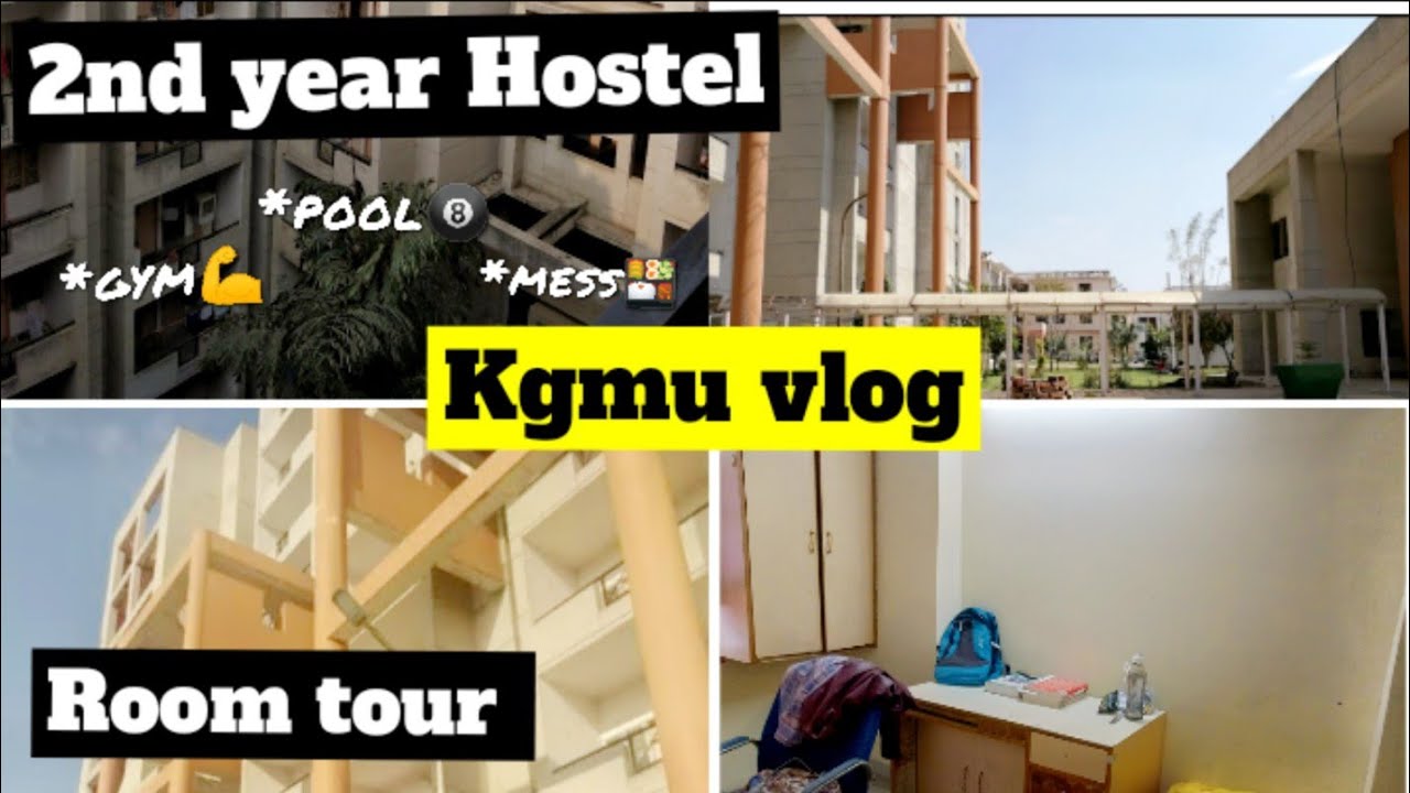 HOSTEL KGMU ⚕️ 2nd Year Hostel Room T.G. Hostel mbbs neet2022 