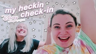 the MESSIEST disney college program check-in vlog | dcp 2019