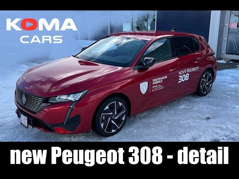 Peugeot 308 (2022) detailed presentation, video instructions, interior and exterior, dimensions,