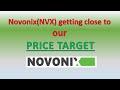 Novonix(NVX) getting close to our PRICE TARGET.... #NVX