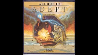 Adept - Archon II - Long play where Chaos Goes First! C64
