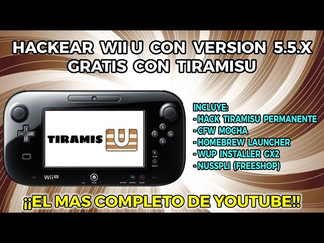 Wii U Tutorial] Tiramisu, desbloqueio do Wii U (v0.1.1) – MUNDO