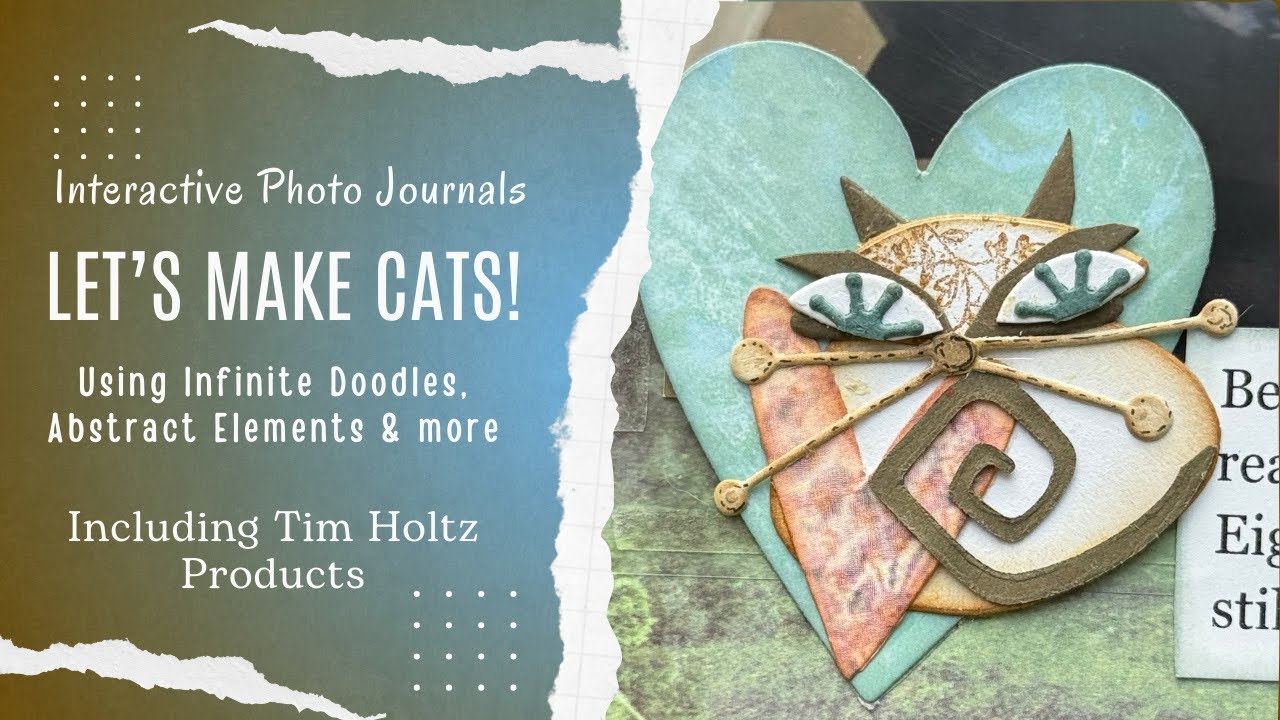 Making ephemera for junk journals with Infinite Doodles, Abstract Elements and more!!! 