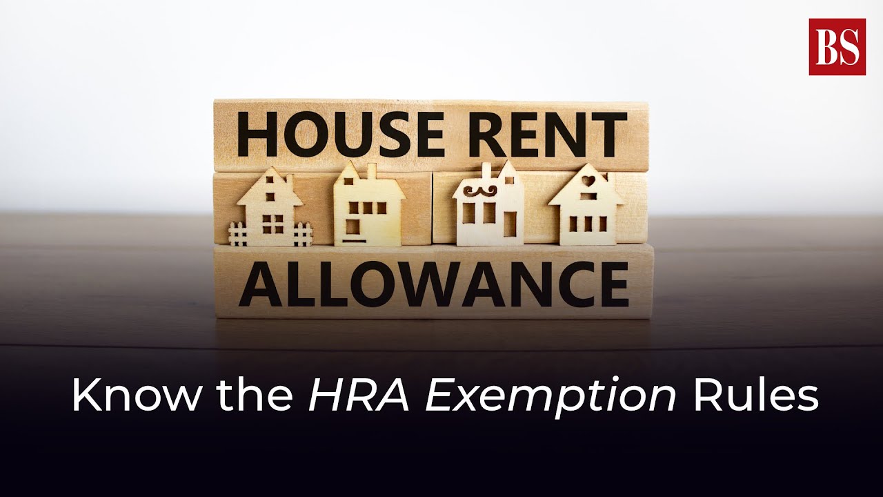 House Rent Allowance HRA Exemption Rules And Benefits YouTube