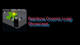 Rainbow Cosmic Luigi Showcase (A Bizarre Journey)