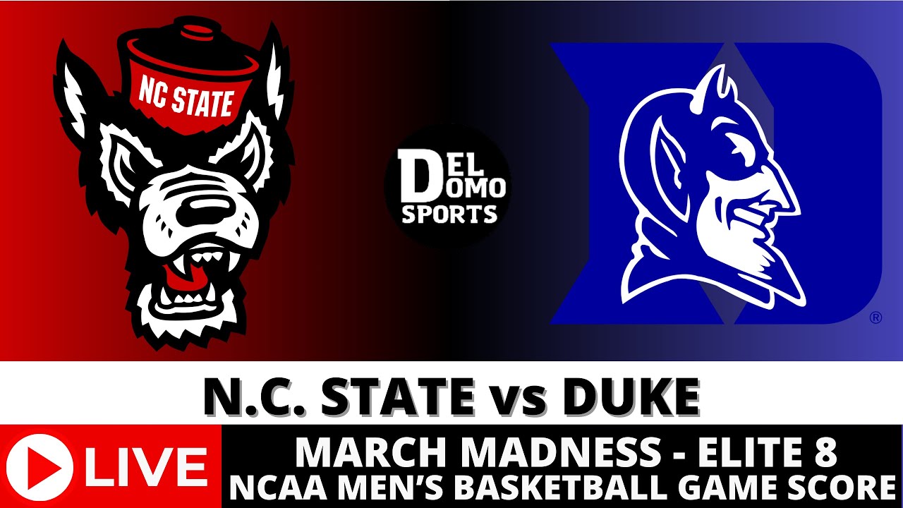 NC STATE VS DUKE LIVE NCAAM March Madness Elite 8 MAR 31, 2024 Midwest Region YouTube