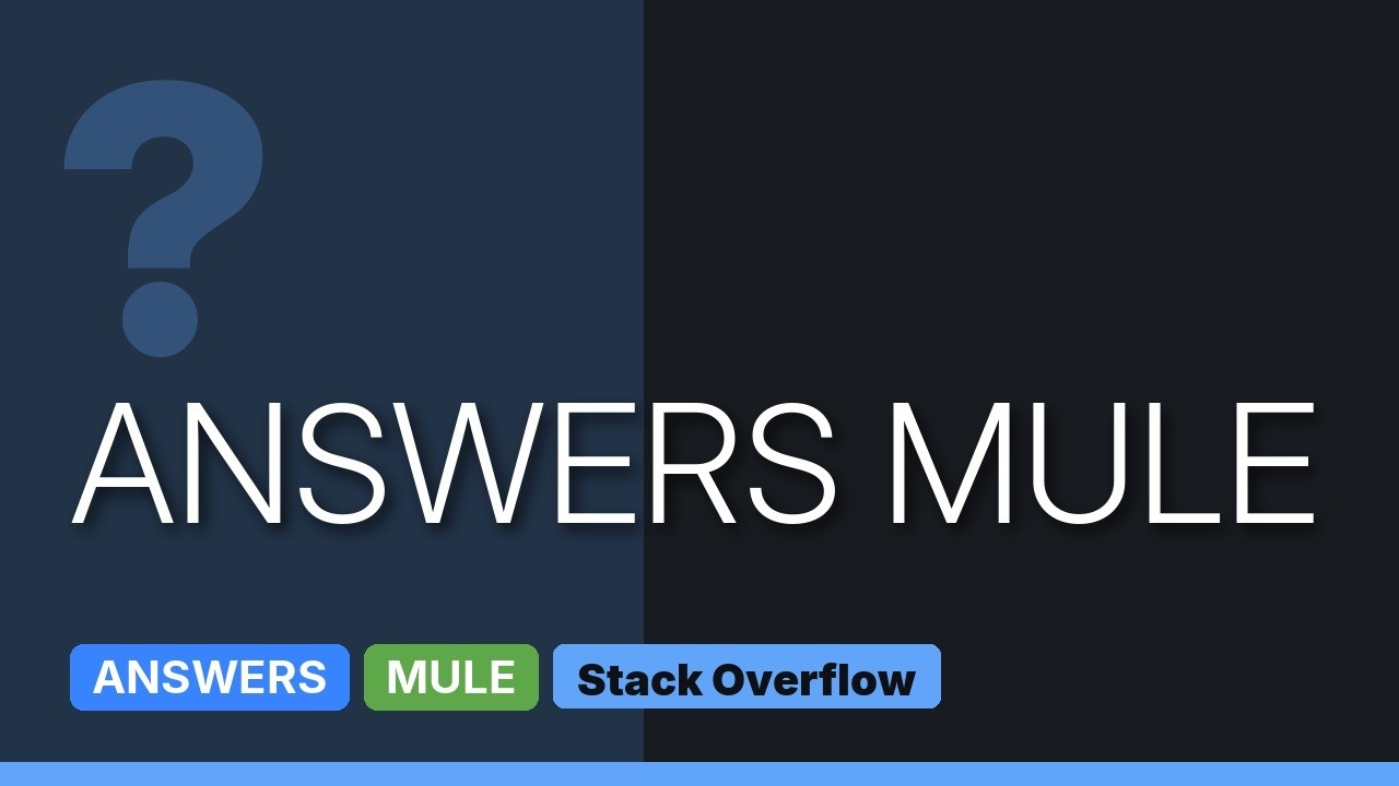 Check actual URL used for request in Mule HTTP Connector (2 Solutions ...