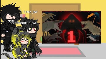 Dino react to Jurassic world rebirth 1 minutes