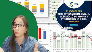 TRUCOS AVANZADOS de Gráficos en EXCEL - Mi participación en el Foro internacional de EXCEL ago2020