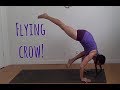 eka pada bakasana flying crow yoga arm balance - shana meyerson YOGAthletica