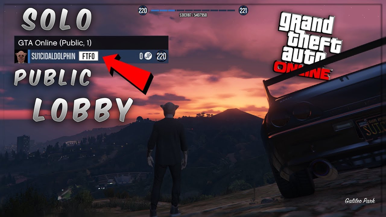 Gta 5 Online Ps4 Solo Lobby