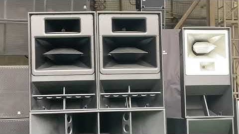 Sound Check of TPA TX-6 & DB 218 dual 18” subwoofer