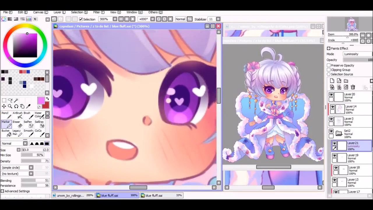 Chibi Commission Speedpaint!!