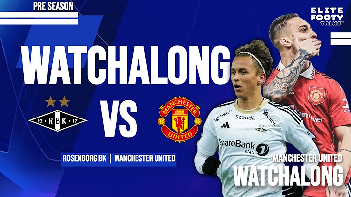 Pre-season 24/25 |  Manchester United vs Rosenborg 🔴⚽️