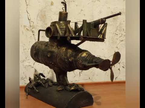 submarine steampunk authors handmade, стимпанк субмарина