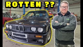 Repairing the Rotten Sills and floor sections on Colin Furze BMW E30