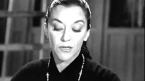 Une indulgence...  Maria Casars  Jean Cocteau