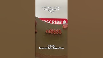 3d Printing a Duck for Every Subscriber Day 15