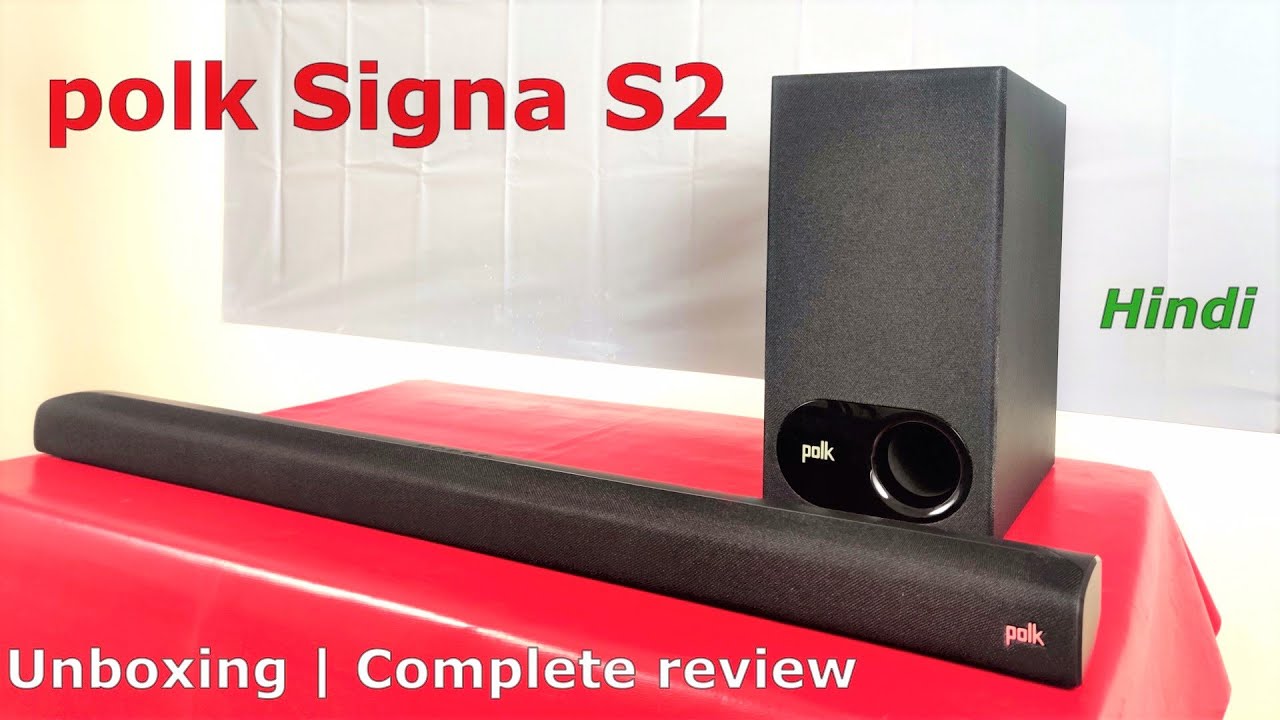 Meetbaar overhemd Industrieel Polk Signa S2 , 2.1 channel home theatre system | dolby audio | Unboxing |  complete review in hindi - YouTube