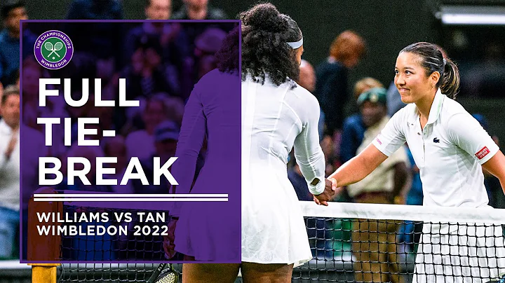 FULL TIE-BREAK | Serena Williams vs Harmony Tan | ...