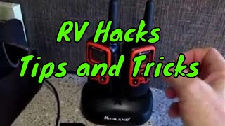 Super Cool and Inexpensive RV Hacks, Tips and Tricks
