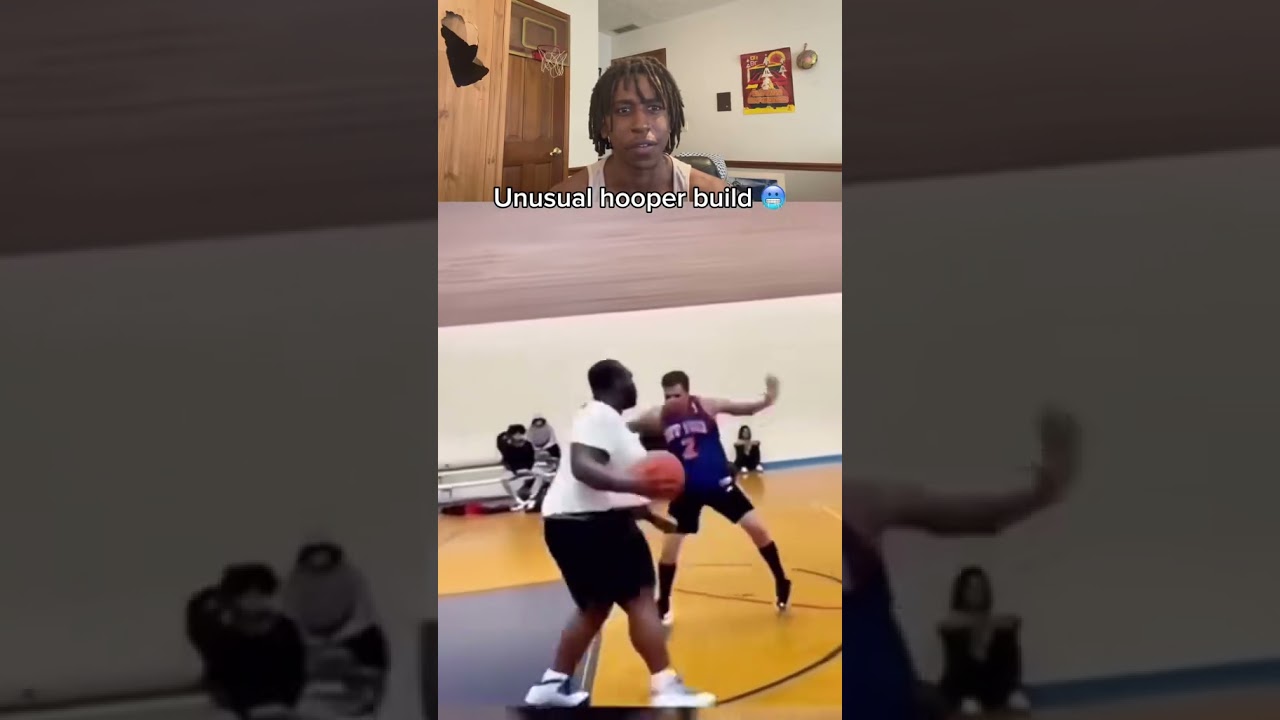 This build shouldn’t be able to move like this 😭 #basketball #hooper #anklebreakers #ballhandling