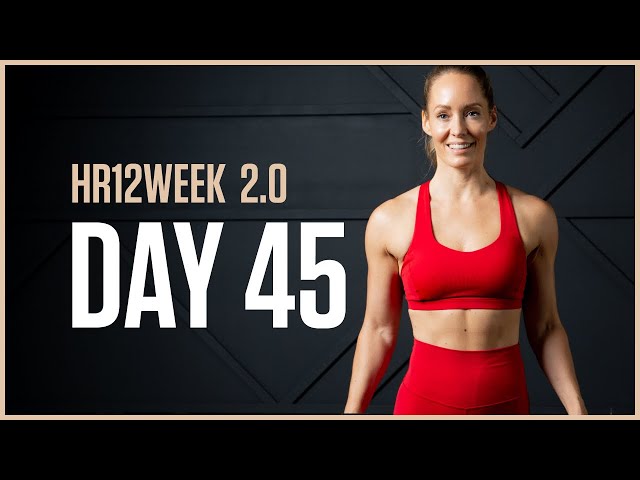 NO REPEATS Full Body HIIT Workout // Day 45 HR12WEEK 2.0 class=