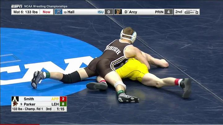 2017 NCAA Wrestling 133lbs: Scotty Parker (Lehigh)...