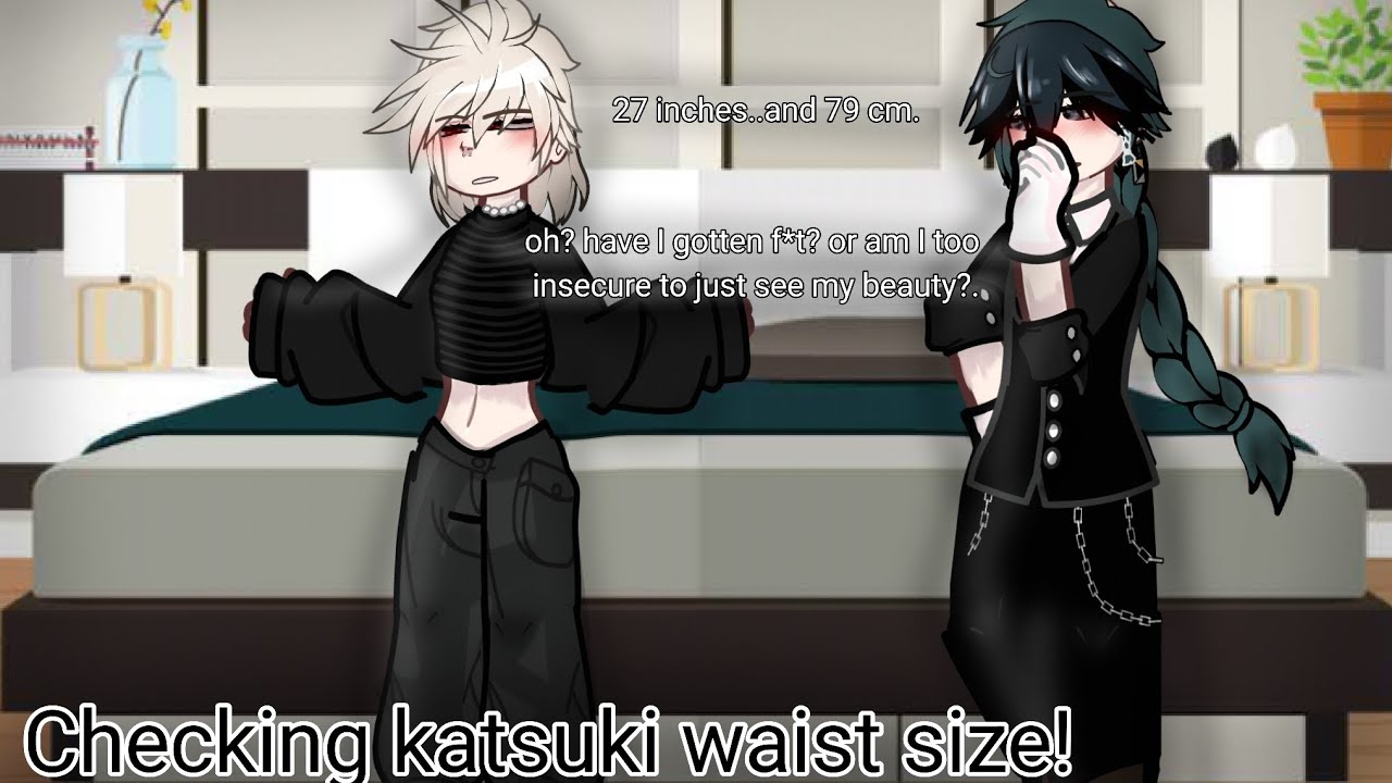 Checking katsuki waist size! (DKBK) insecure katsuki X supportive in ...