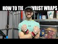 How to Tie Wrist Wraps | Calishredx #Shorts