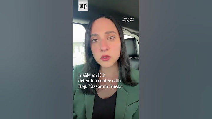 Inside an ICE detention center with Rep. Yassamin Ansari thumbnail