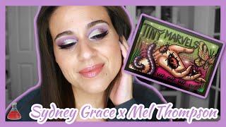 Sydney Grace x Mel Thompson Tiny Marvels Palette | Glitter Cut Crease on Hooded Eyes