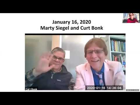 Curt Bonk IU, IST: Using Video Chat (9:53), April 21, 2020