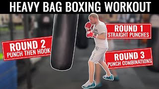 The Perfect Heavy Bag Boxing Workout for Beginners w/ Olympic Boxer