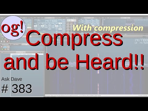 How to set up Compression on your HF radio (#383)