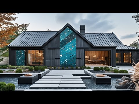 Terrazzo Trend Barndominium ✨ Chic Modern Style 🏡