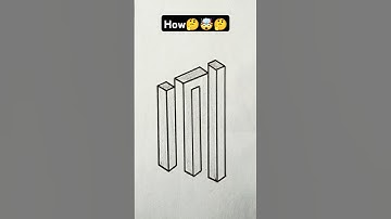 I Tried The Viral 3D Illusion Drawing Trend#shorts #short