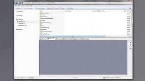 SolidWorks Enterprise PDM   First Look Video