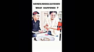 Couple Cooking Disaster Gone Wrong! 😱🍝|women|Kitchen|Mobile #short #viral #usa #trending #video #yt